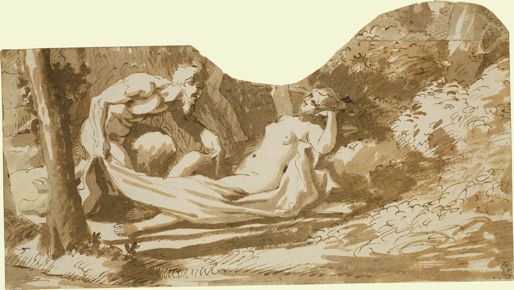 Nymph and Satyr